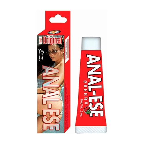 Lubricante En Crema Anal-ese Comestible Cereza 