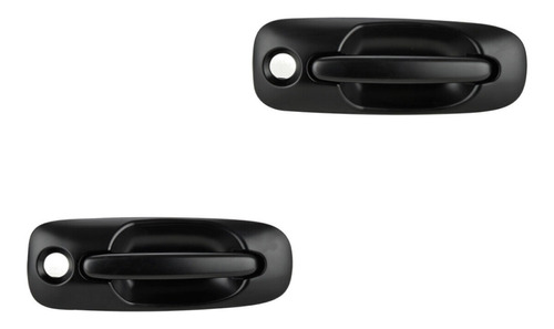 (2) Manijas Puerta Exterior Dodge Caravan 2001-2007 Hushan