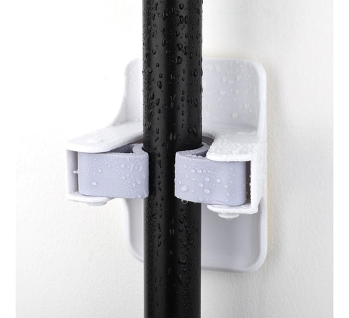 4 Pcs Broom Gripper Racks Backs Monte De Pared Montaje Auto