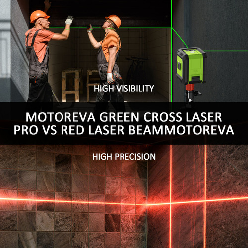 Nivel Láser Verdes 2 Líneas Cruzada Nivelador Autonivelante