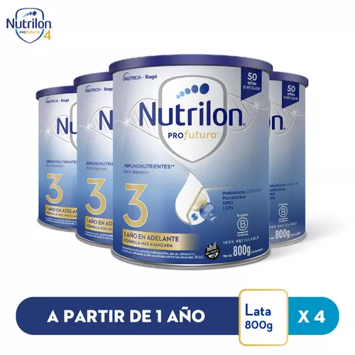 Pack 3 Bolsas de Leche en Polvo Svelty 800 g Sin