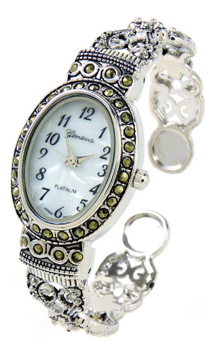 Reloj De Pulsera Para Mujer Diseno De Marcas Con Cristales