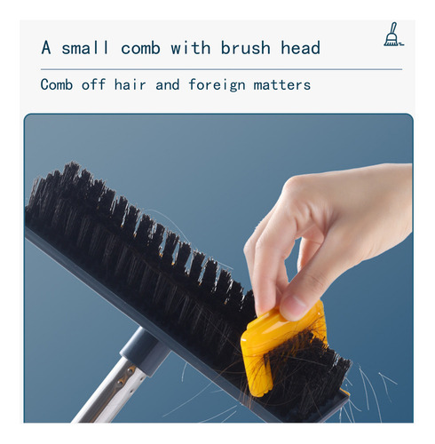 Cepillo Para Fregar Pisos T Cleaning Con Mango Largo, 2 En 1