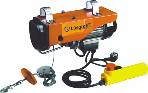 Aparejo Electrico Lusqtoff N2 250 500 Kg 12m Mando Distancia