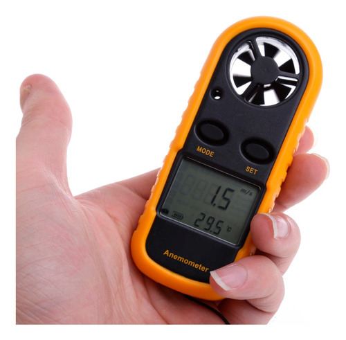 Anemómetro Ruffo Digital Medidor Viento Y Temperatura