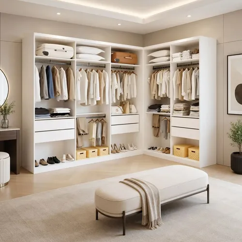 Conjunto Closet Casal 2 Módulos 6 Gavetas França Wt | MercadoLivre