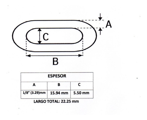 Bote De Cadena Con 25 Kg. Galvanizada 1/8 Son 131 Metros