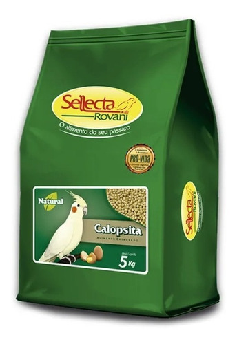 Sellecta Calopsita Natural 5kg Extrusada