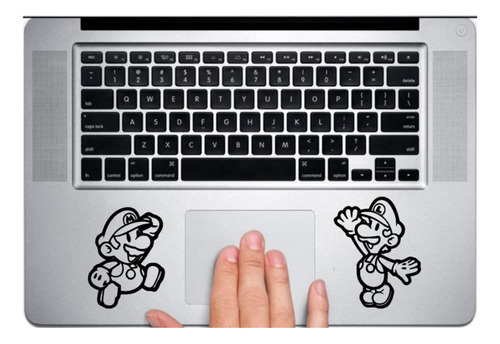 Vinilos Sticker Mario Bros Y Luigi 9x7cm C/u Varios Diseños