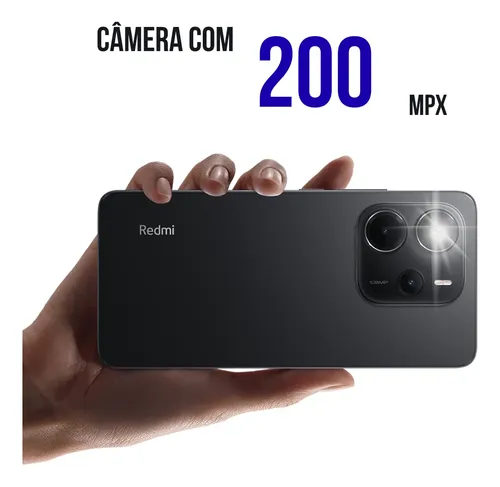 Xiaomi Redmi Note 14s 4G Preto 256gb 8gb Ram global 200mpx NFC