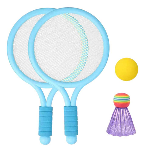 Raqueta De Bádminton Para Niños Y Conjunto De Pelota Para Ex