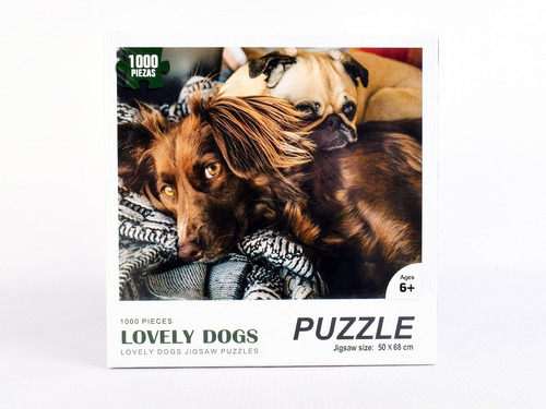 Puzzle Rompecabezas 1000 Piezas Perros A026