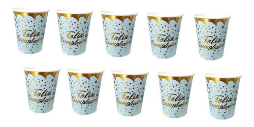 Imagen 2 de 4 de Set De Vasos Servilletas Platos Decoración Cumpleaños
