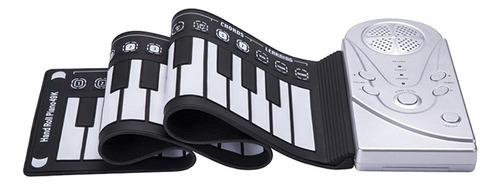 Teclado De Piano Enrollable Electrónico Digital Plegable De