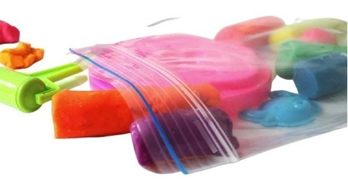 Imagen 2 de 3 de Bolsas Con Cierre Hermético Transparente 100 Uds 40x30 Cm