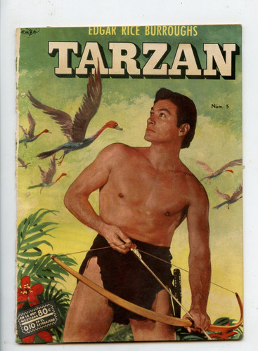 Tarzán #5, Editorial Novaro, 1952. Edgar Rice Burroughs