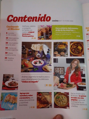 Revista Cocina Max No 3 Septiembre 2015 (Usado)