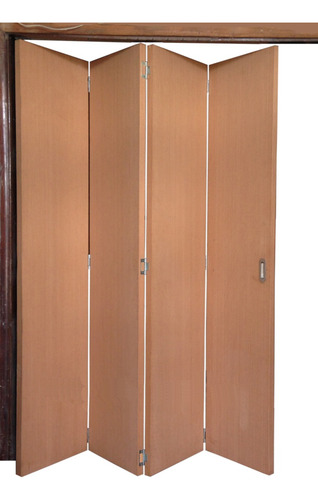 Imagen 1 de 6 de Puertas Plegables Madera 4 Hojas, Cubre Hasta 300 X 214 Alto