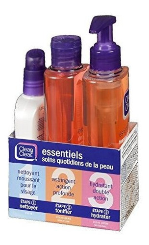 Clean - Clear Daily Skincare Essentials, 3 Articulos