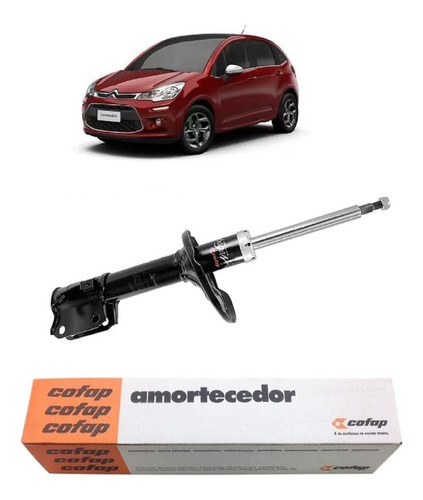 Amortecedor Dianteiro Lado Dir Citroen C3 2013...  Manual