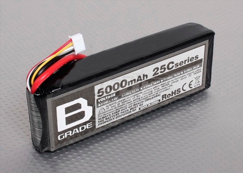 Batería Lipo B-grade 5000mah 3s 11.1v 25c - Drones