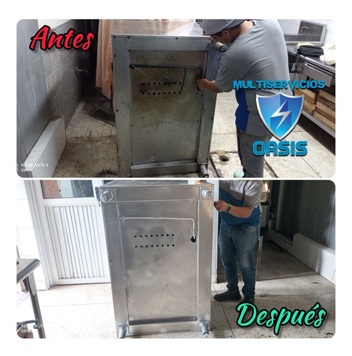 Imagen 4 de 10 de Mantenimiento Cocina Freidora Plancha Horno Campana Marmita