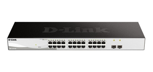 Switch Gigabit 24 Puertos Capa 2+, 2sfp, D-link Dgs-1210-26