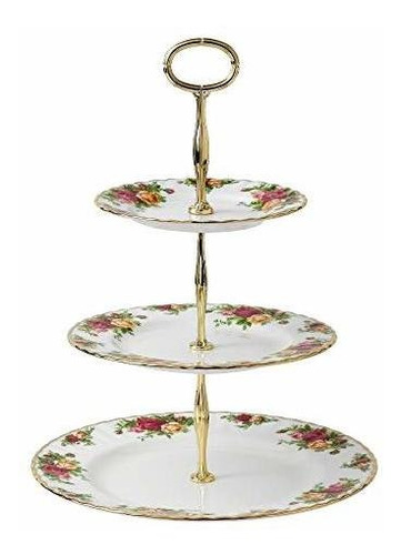 Royal Albert 27400132 Old Country Roses De 3 Niveles De Sopo