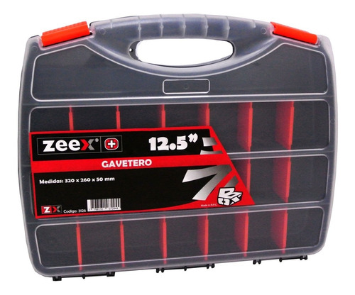 Organizador Personalizable Gavetero Plástico 12 PuLG. Zeex