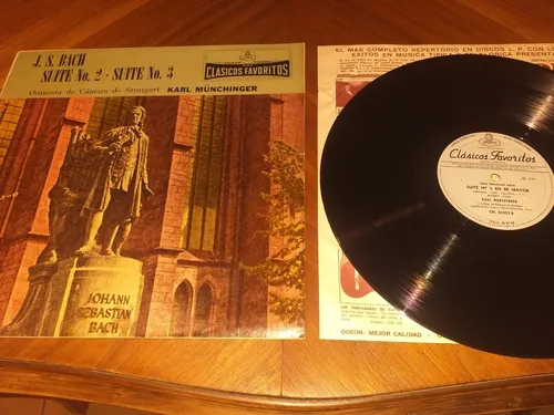 comprar J S Bach Suite 2 Suite 3 Karl Munchinger Vinilo Arg Clásica 