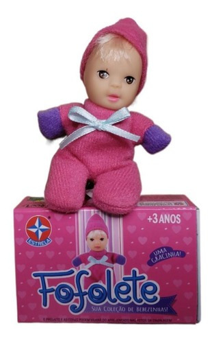 Boneca Bonequinha Fofolete Gracinha Da Estrela Rosa