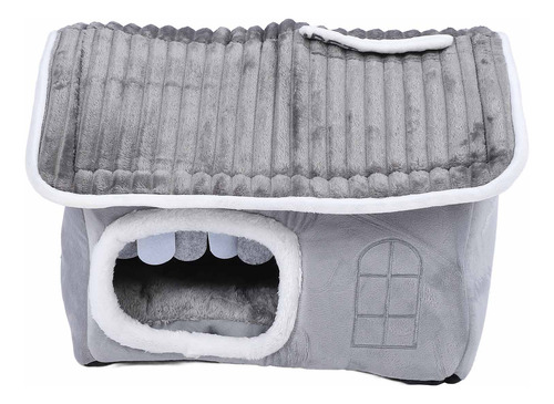 Casinha De Gato Com Isolamento Térmico Grey S, Removível Par