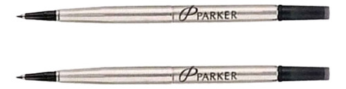 2 Repuestos Parker Quink Roller Ball Pen Fino 0.5mm