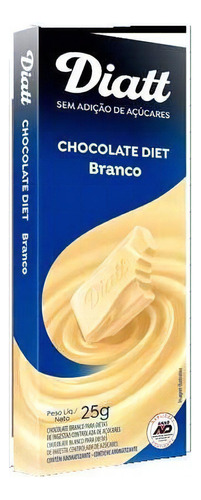 Chocolate Diet 25g Branco Diatt