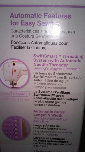 Maquina De Coser Singer Importada Curvy 8763