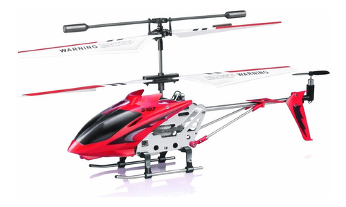 R/c Helicóptero De Syma S107/s107g Con Gyro Color Rojo