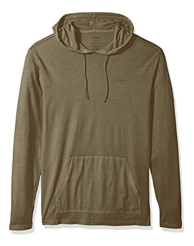 Rvca Men  S Ptc Pigment Hooded T-shirt