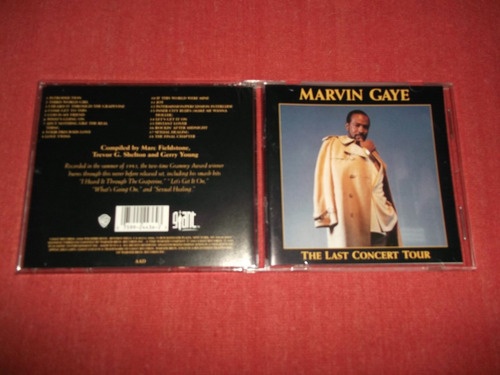 Marvin Gaye - The Last Concert Tour Cd Usa Ed 1991 Mdisk