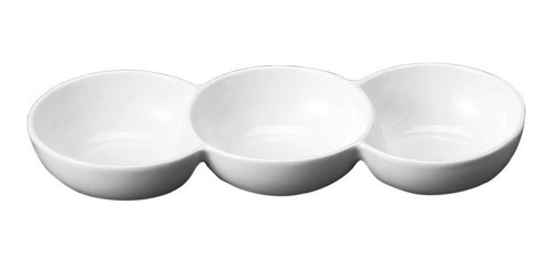 Botanero Salsero 3 Divisiones Porcelana Blanco  Prinz