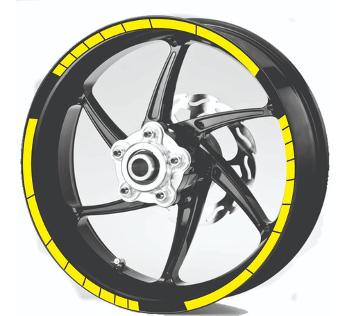 Imagen 2 de 5 de Calcos Llantas Motos 17p + Regalo Tuning 0143 Graficastuning