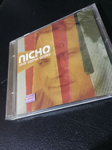 Nicho Hinojosa - Vivir Como Antes -  Cd - Disco 