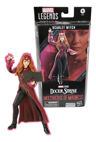 Marvel Legends Scarlet Witch Bruja Escarlata Multiverse Wand