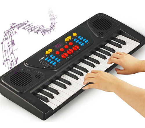 Piano Digital Eléctrico, Teclado Usb De 37 Teclas, Instrumen