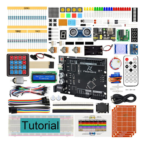Kit De Inicio Completo Con Tablero V4 Compatible Arduino Ide