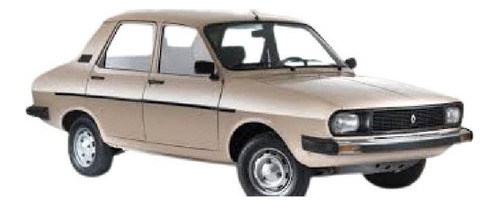 Juego Lentes Faro Fume P/renault 12 Ts Trasero