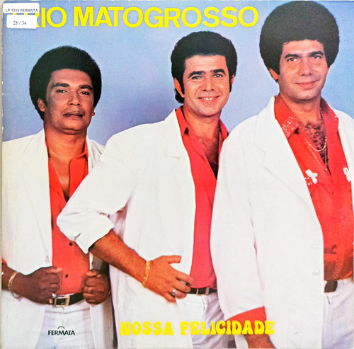 Trio Matogrosso Lp Vinil 1988 Nossa Felicidade 4664