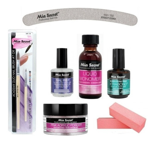 Kit Para Uñas Acrílicas  Mia Secret