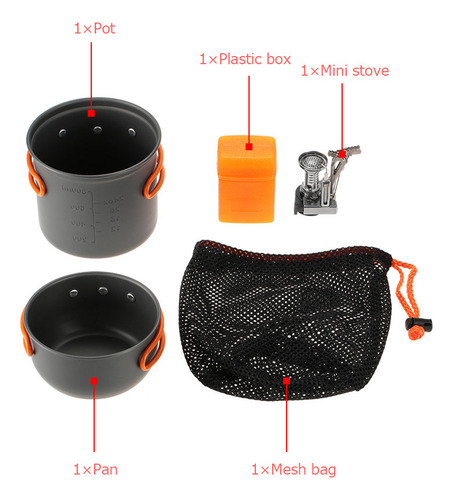 Fogão, Panela, Mochila, Acampamento, Piquenique, Mini Caminh