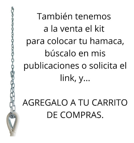 Hamaca Para Bebé Artesanal De Algodón Resistente