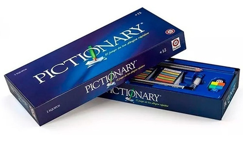 Juego Pictionary Ruibal Mattel Original